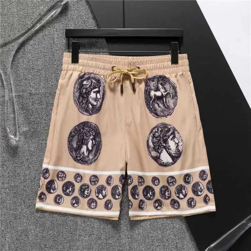 Designer Menswear et Womenswear Designer Shorts Summer Casual Street Wear Maillot de bain à séchage rapide Crown Print Rayé Beach Resort Pantalons de plage Taille asiatique M3XL categ