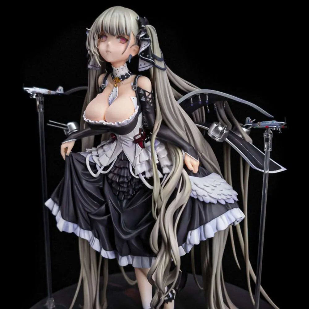 Anime manga 24 cm azur lane groźne anime seksowna dziewczyna pvc figurka zabawka grę statua posączna kolekcja dla dorosłych model hentai lalki prezent