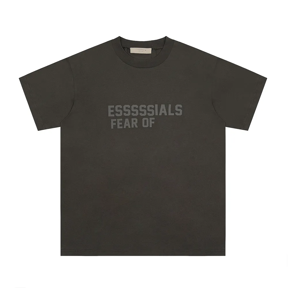 Ny T881231 essentialsweatshirts designer t shirt män kvinnor toppkvalitet tees high street hip hop vy polo shirt tees t-shirt 0o0r