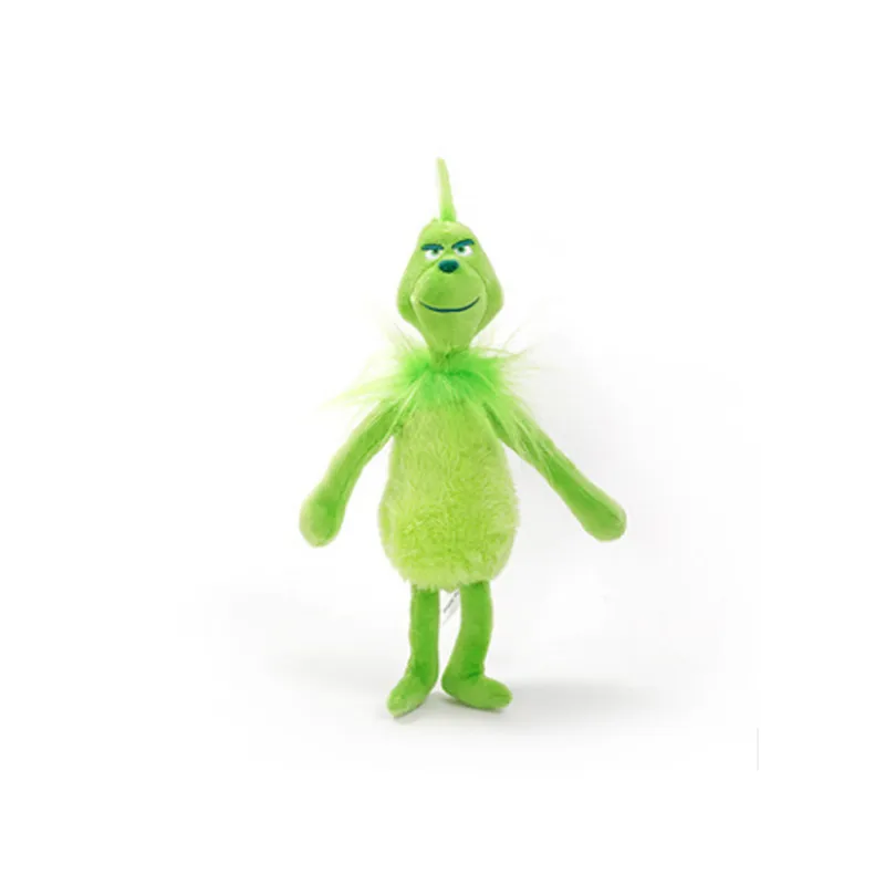 Kerst groen monster pluche pop figuur speelgoed voor jongens en meisjes Ideaal pluche cadeaus voor kinderen verjaardag