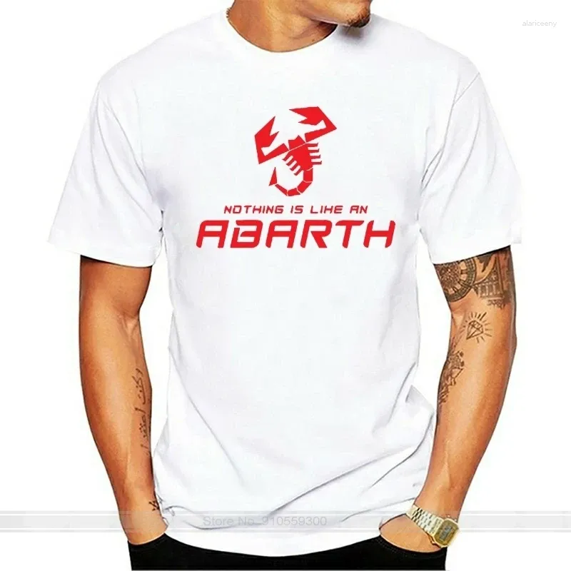 T-shirts hommes hommes chemise rien comme un Abarth classique noir drôle T-shirt nouveauté T-shirt homme marque Teeshirt été coton