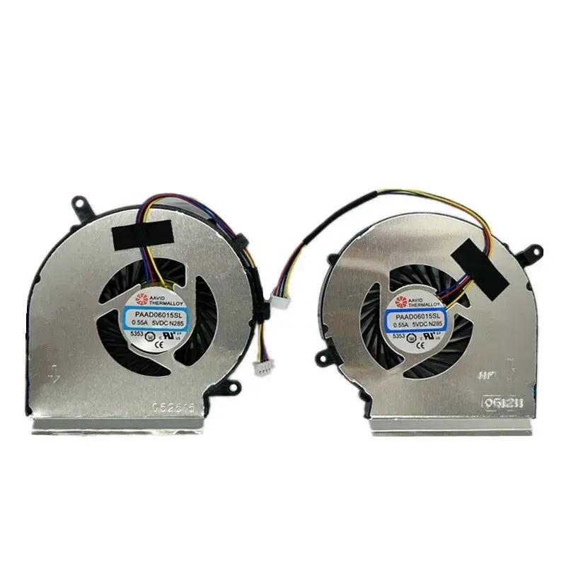 Dräkt för MSI GE72 GE62 PE60 PE70 GL62 GL72 GP62 2QE 6QG MS-1794 MS-1795 GPU CPU Fan Cooling Fans