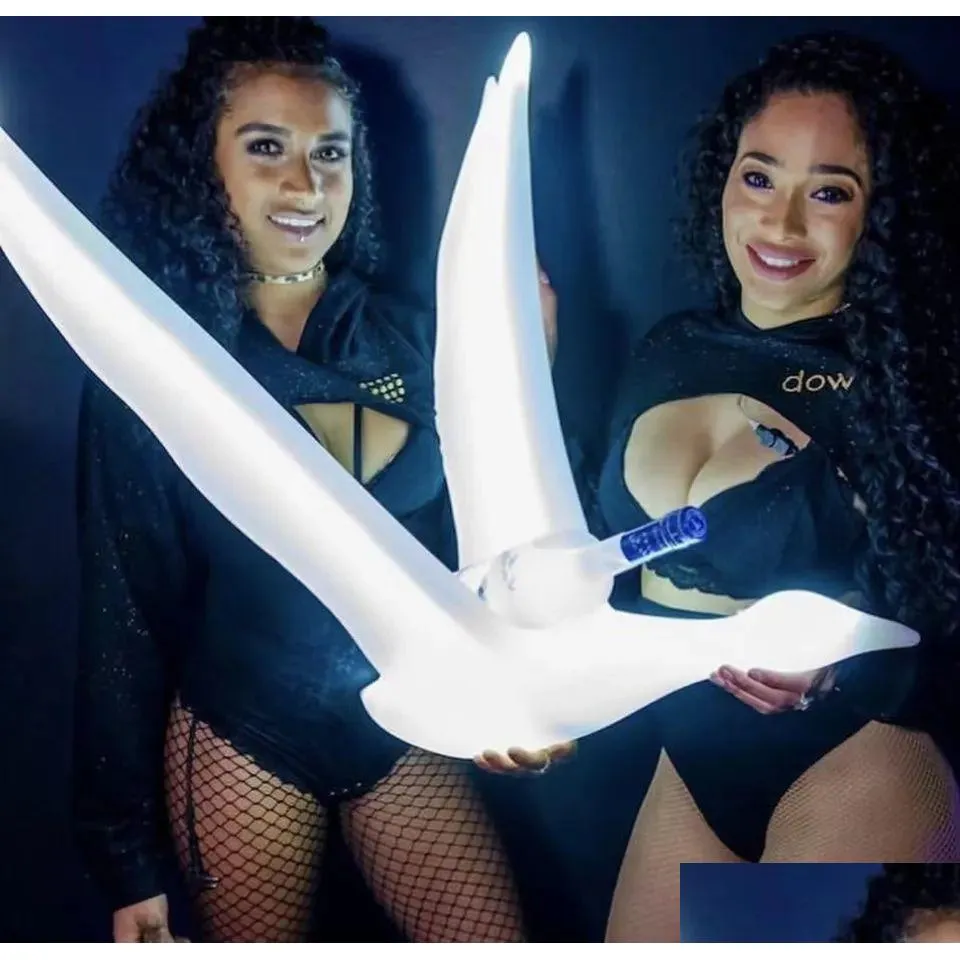 Inne imprezy imprezowe Mocted Białe Grey Goose Vodka Prezenter butelki Glorifier Display Uładowalne usługi VIP LED na noc C Dhtdb