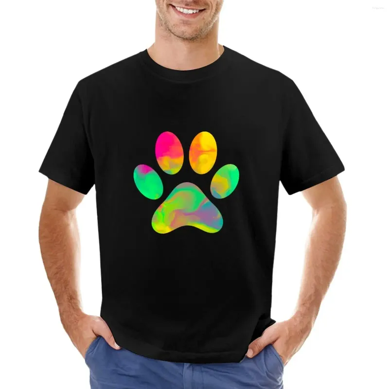 Regatas masculinas tie dye amor cão impressão animal amante camiseta engraçado t camisa camisas para homem algodão