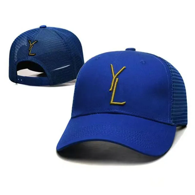 Cape de créateur lettre de couleur solide design mode chapeau tempérament de style correspondance de bille de boules de balle hommes hommes Baseball Cap b4