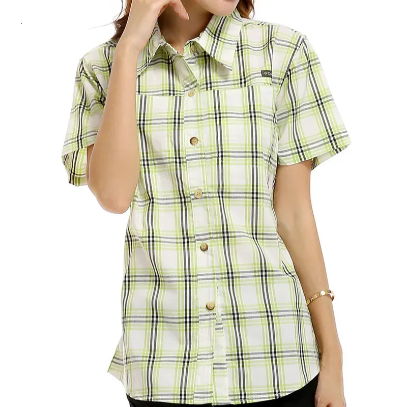 Chemise à carreaux pour enfants Blouses à manches courtes Chemises décontractées Vêtements pour enfants Fille CHEMISE Vêtements Filles Chemises pour enfants britanniques école Blous 240219