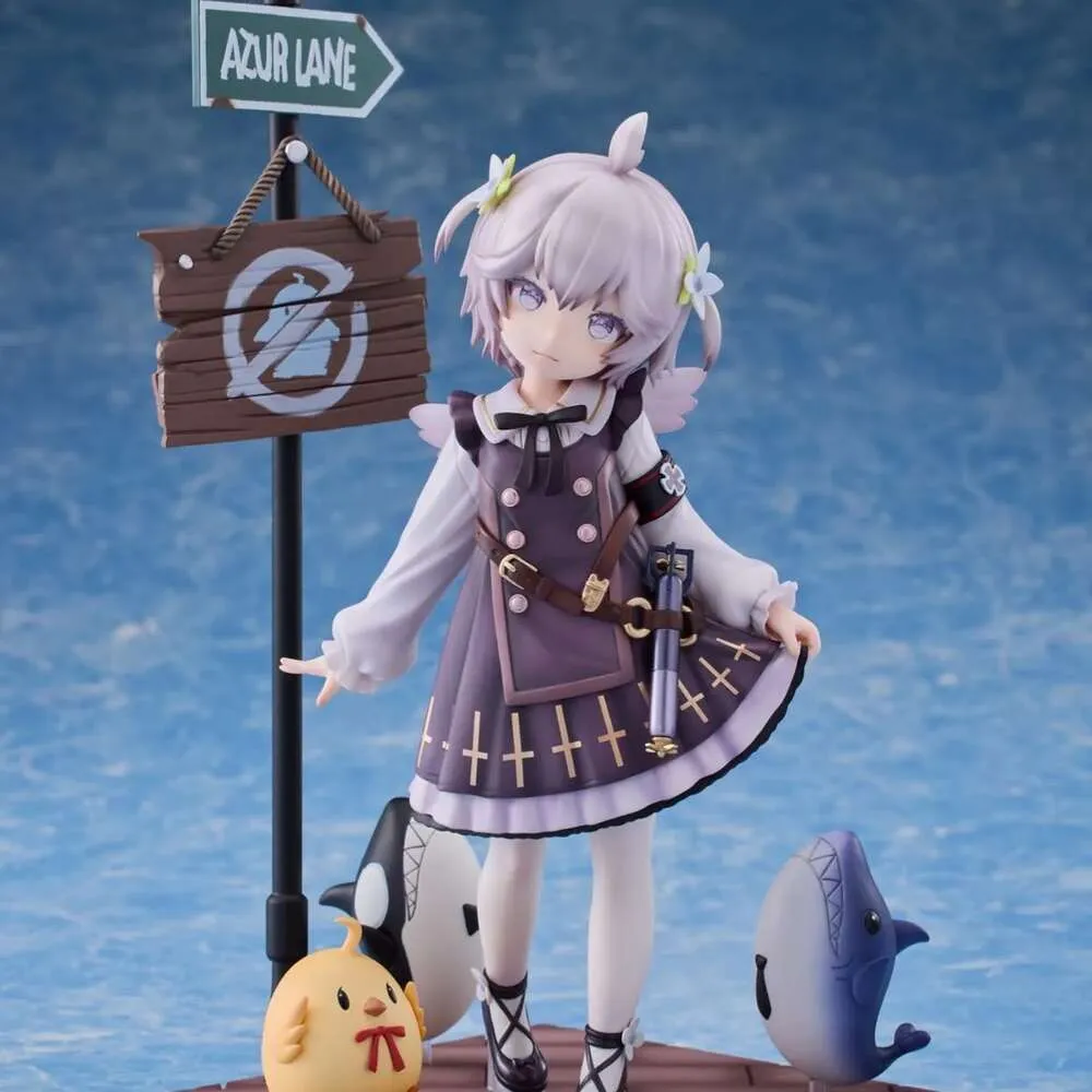 Anime Manga japonais Azur Lane U-110 A mignon Sharky rêverie 1/7 jeu Statue PVC Action Anime figurine modèle jouets poupée cadeau