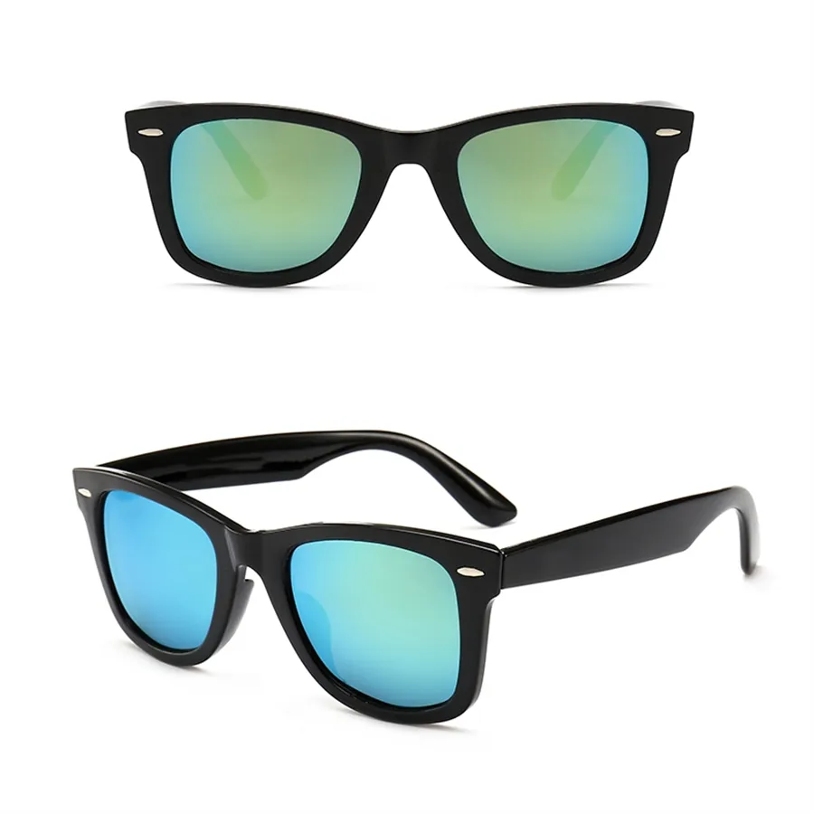 Moda Klasik Güneş Gözlüğü Erkek Marka Tasarımcısı Yaz Güneş Gözlükleri Açık Rekreasyon Sporları Bisiklet Gözlükler Aynalı Polarize UV400 Lensler Vaka ve 2024