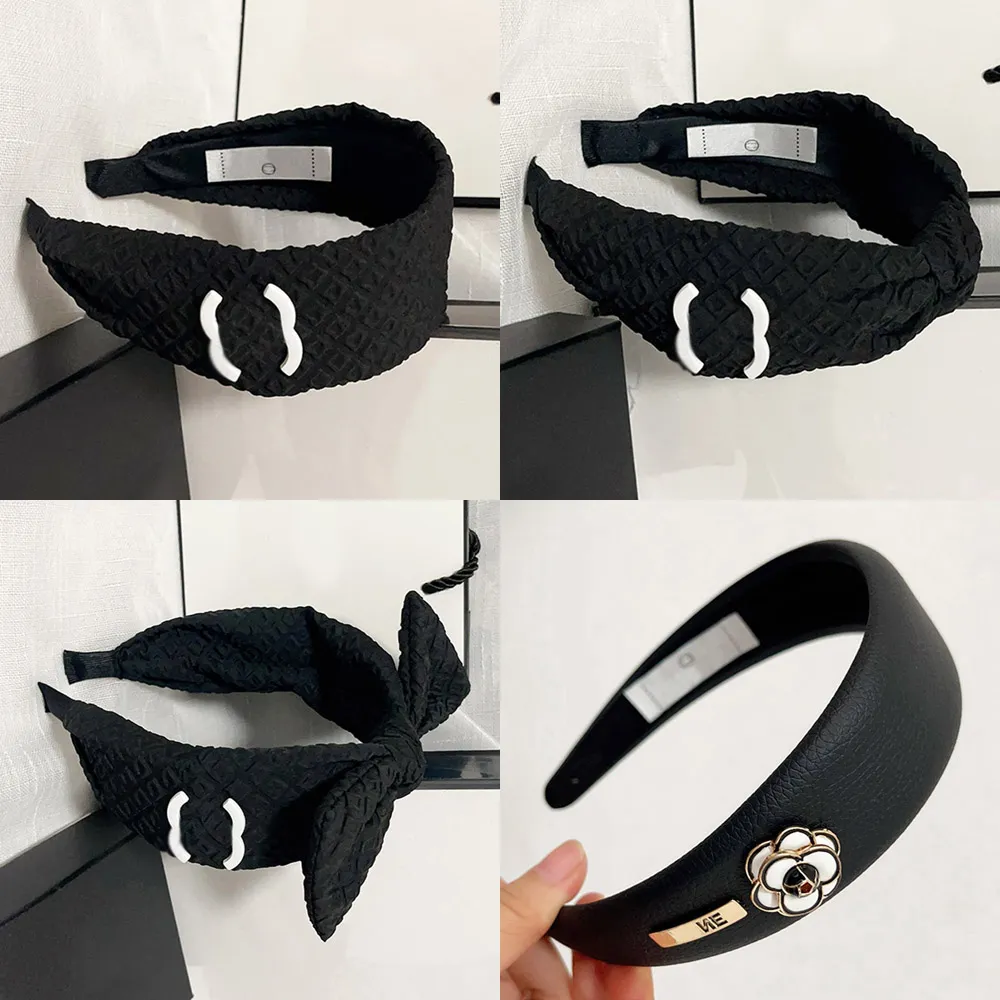 Luxury Designer Headbands Hair Band Women Girl Fashionable Brand Letter 20Styles Elastic Headband Sports Fitness Headwraps Hairs Accessory