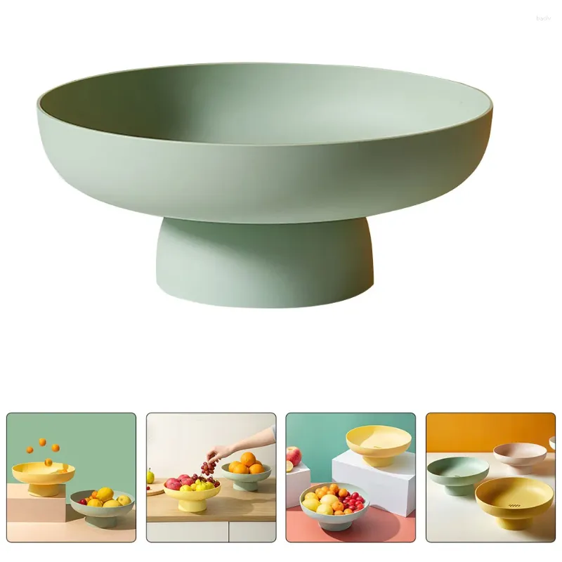 Set di stoviglie Vassoio di frutta Ciotola da dessert per matrimoni Tavolino Piatto rotondo Porta snack in PP Cestino scolapiatti Decorazioni per pranzi di Natale