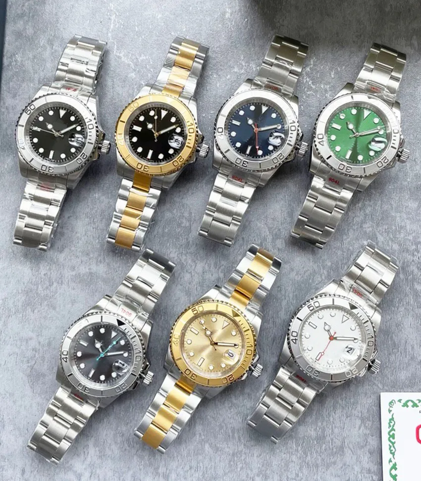 Montre de luxe pour hommes montres haut de gamme relojes mouvement automatique mode classique conception à trois broches étanche garçons saphir 316 boîtier en acier inoxydable montres-bracelets