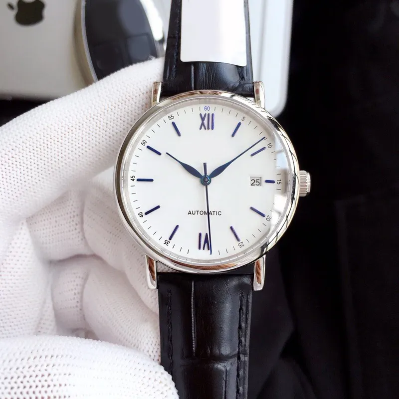 Роскошные брендовые механические мужские часы в деловом стиле, мастер-качество, 40 мм