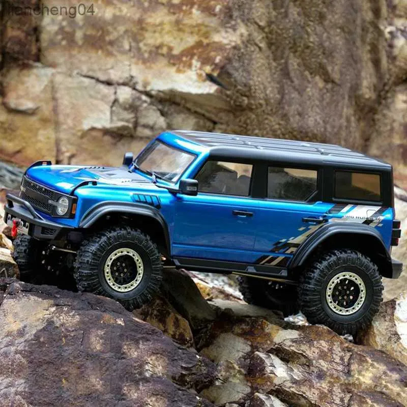 Diecast Model Cars RC CAR RGT EX86130 Pro Runner 4x4 RTR 1/10 RC Simulerad elektrisk fjärrkontroll Modell CAR ROCK CRAWLER Vuxna Childrens Toys