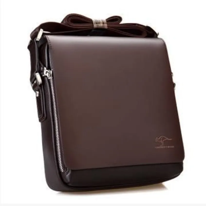 Famous Brand Leather Men Bag Briefcase Casual Business Leather Mens Messenger Bag Vintage Men's Crossbody Bag bolsas male 309y