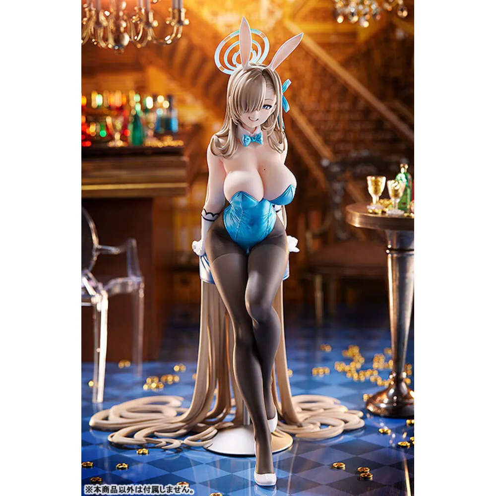 Anime Manga NSFW bleu archives Ichinose Asuna Anime Sexy lapin fille 1/7 PVC figurine adulte Collection modèle poupée jouets cadeau