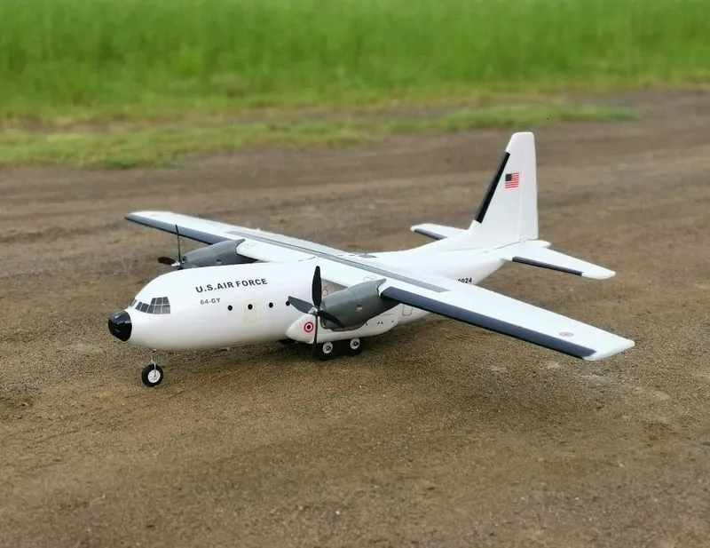 Avião RC brinquedo hobby C-160 C160 EPO avião de hélice 240222