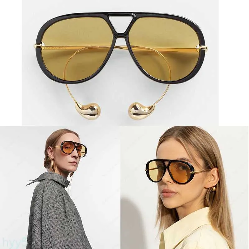 Sunglasses Sunglasses for Women Luxury Quality Metal Unique Mirror Legs Classic Brand Oversized Glasses Outdoor Sports Men Sunglasses Original Box