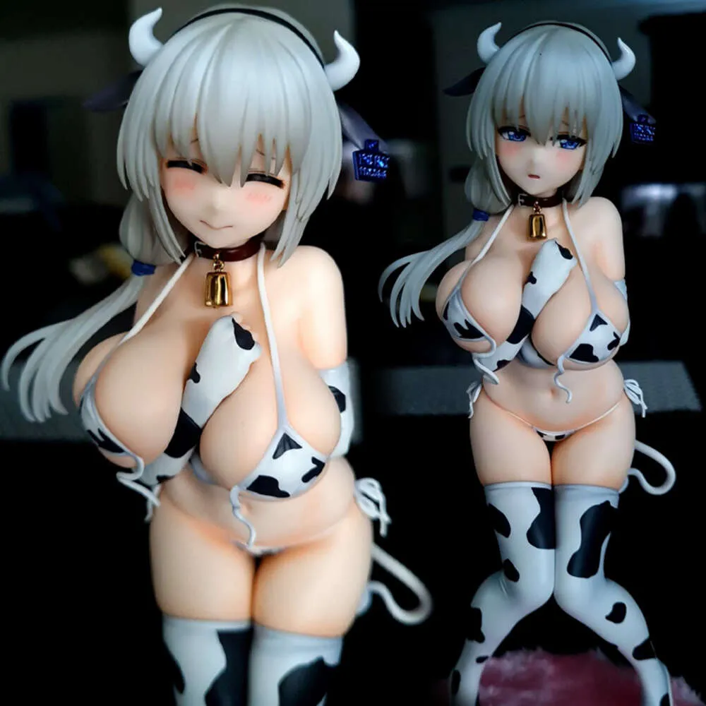 Anime Manga Wave Dream Tech Uzaki-chan Wa Asobitai Uzaki Tsuki Ushigara Bikini Cow Girl Action PVC Figure da collezione per adulti modello bambola giocattoli