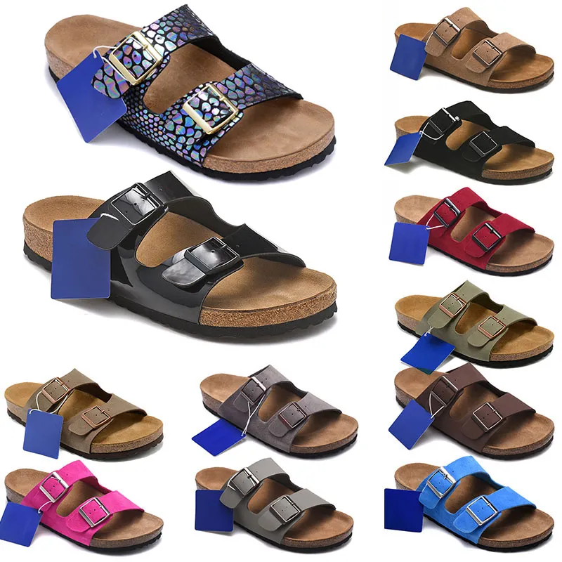 Men Women Birkinstocks Sandals Designer Buckle Slippers Bostons Clogs Cork Flat Sole Soft Footed Flip Flops Fur Slides Birkin Stocks Shoes Casual Burkin Dhgate