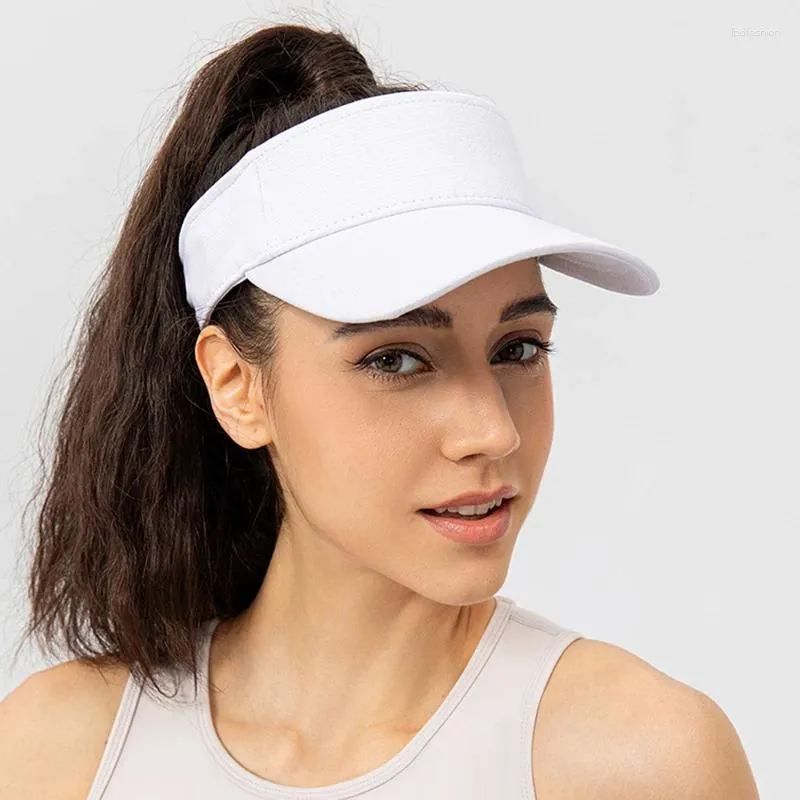 Visor Baseball Women Solid Running Cappellino Outdoor Sports Hun Shade Cappellini casual Frandibile Cappelli snapback regolabili