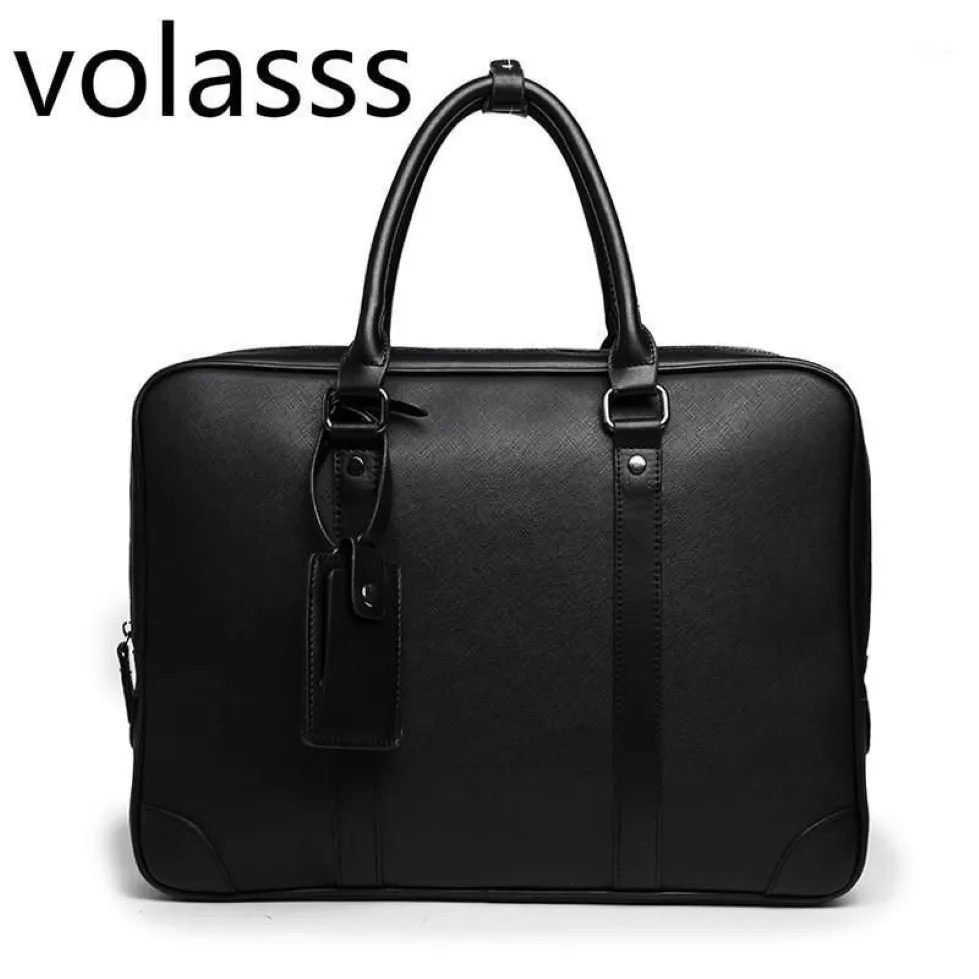 2020 mężczyzn Messenger Computer Bag Man 14-calowa skórzana laptopa Torebka torebka Single Bolso torebki Bandolera Hombre Sac homme Women1242p