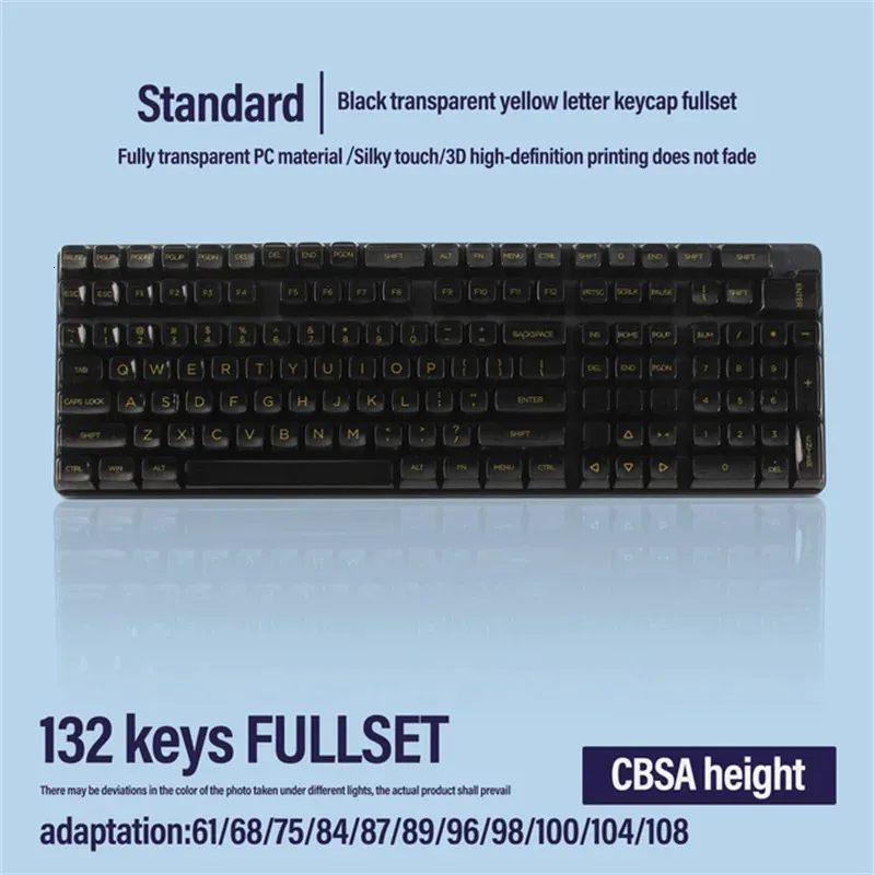 Mechanical Keyboard CBSA Profile PC Keycap Clear... From Ning04, $13.81 ...