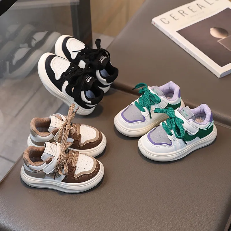 Детская спортивная обувь, детские кроссовки для малышей, повседневная обувь для мальчиков и девочек, дышащая модная школьная обувь с воздушной сеткой, новинка 2024 года