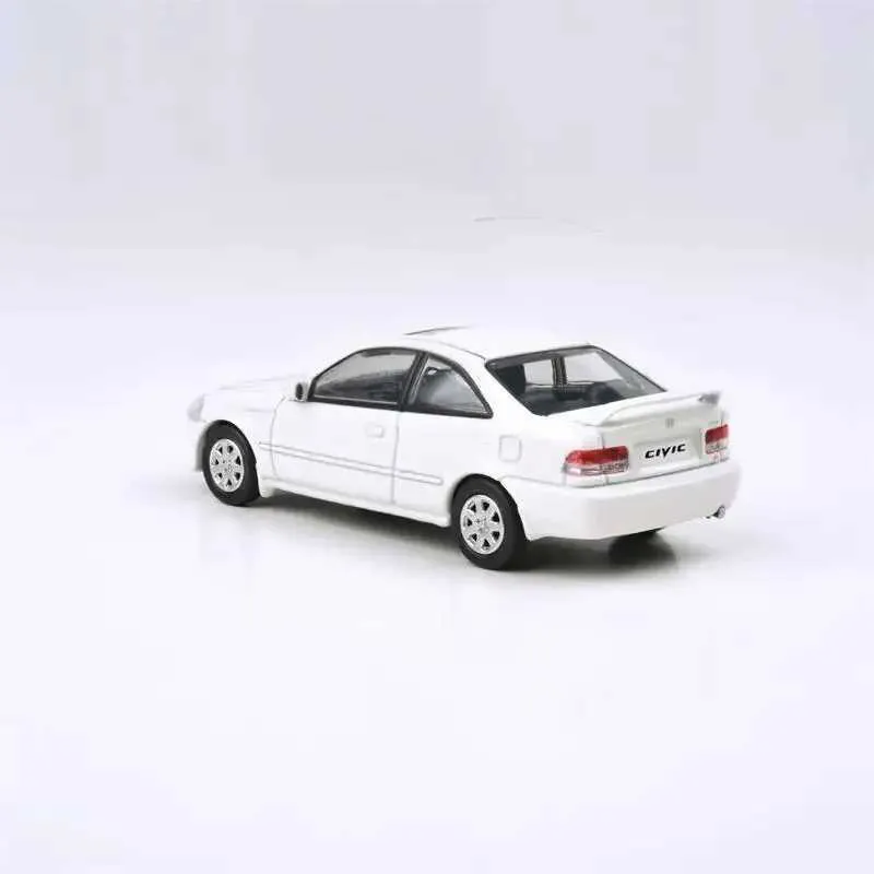 Diecast Model Cars **Pre-Order** PARA64 1 64 1999 Honda Civic Si EM1 Black / White LHD Diecast Model Car