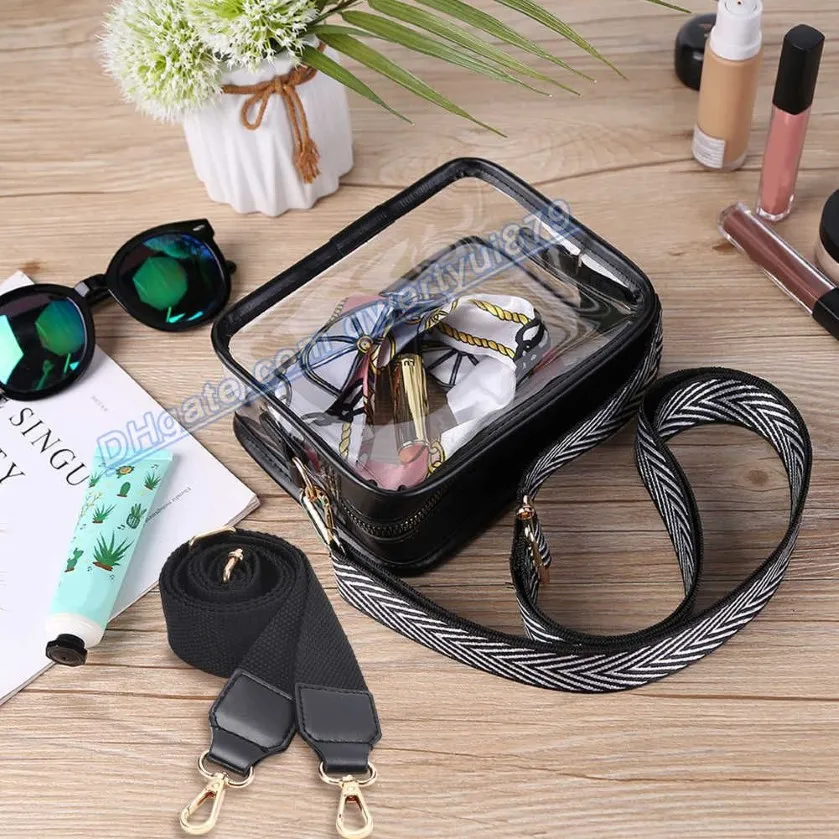 Clear pvc bag designer sale
