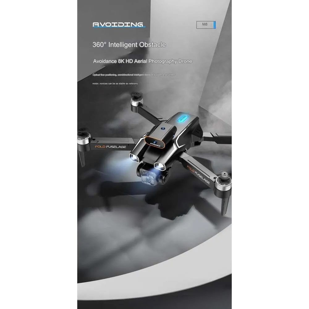 C14 Brushless High-Definition Aerial Photography Drone Intelligent hinder Undvikande vikning Remote Control Four Axis Aircraft Toy