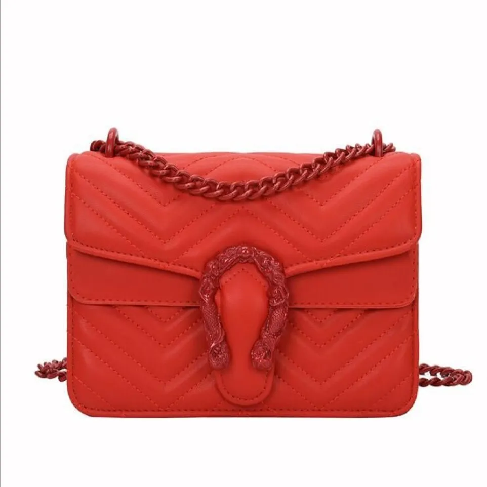 Sprzedaj torebki Torebka łańcucha Hig Quality Sac A Główna skórzana torby posłańcowe dla kobiet dla kobiet na ramię Baga Modna torba 295J
