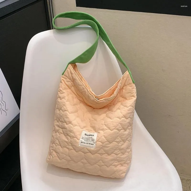 Borse da sera Borsa da donna Borsa a mano imbottita Borsa a mano Borsa a tracolla imbottita in cotone Designer Causale Hobo Bucket Puffy Travel Shopping 2024