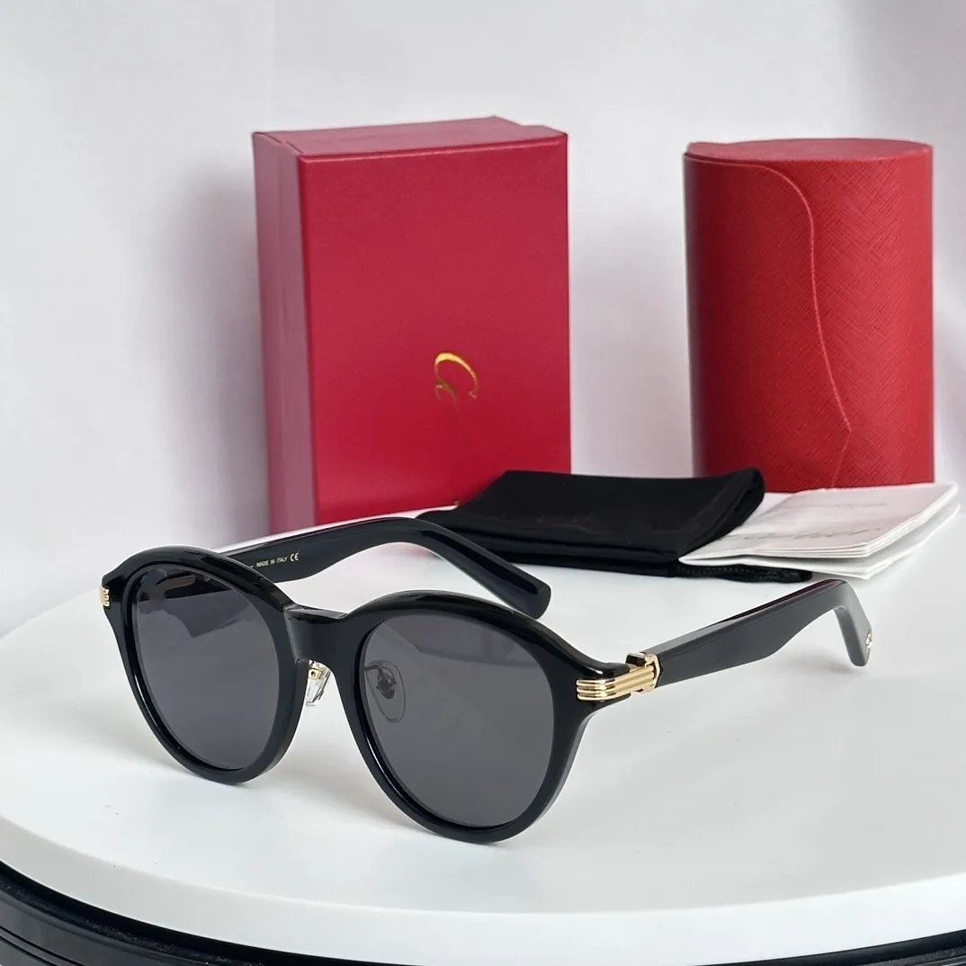 Sıcak satmak kadın güneş gözlüğü tasarımcısı lüks güneş gözlüğü adam kadın ve oval siyah güneş gözlüğü tasarımcısı unisex moda klasik gözlük çoklu stil crs0395