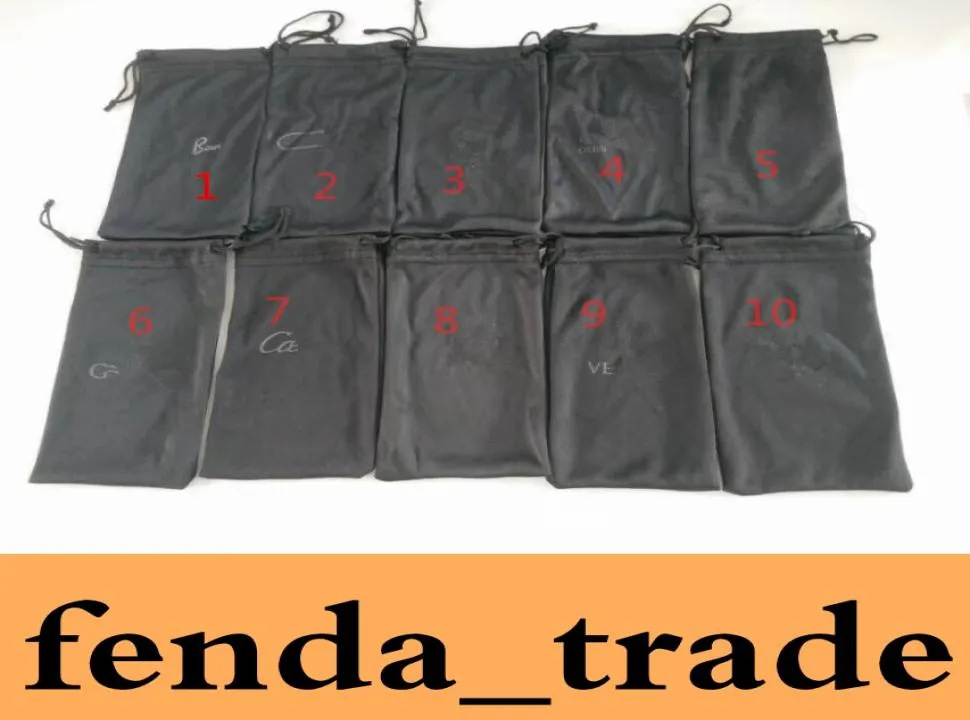 선글라스 로고 백을위한 검은 가방 브랜드 품질 공장 10 색상 옵션 정상 크기 MOQ50PCS FAST SHI4283673