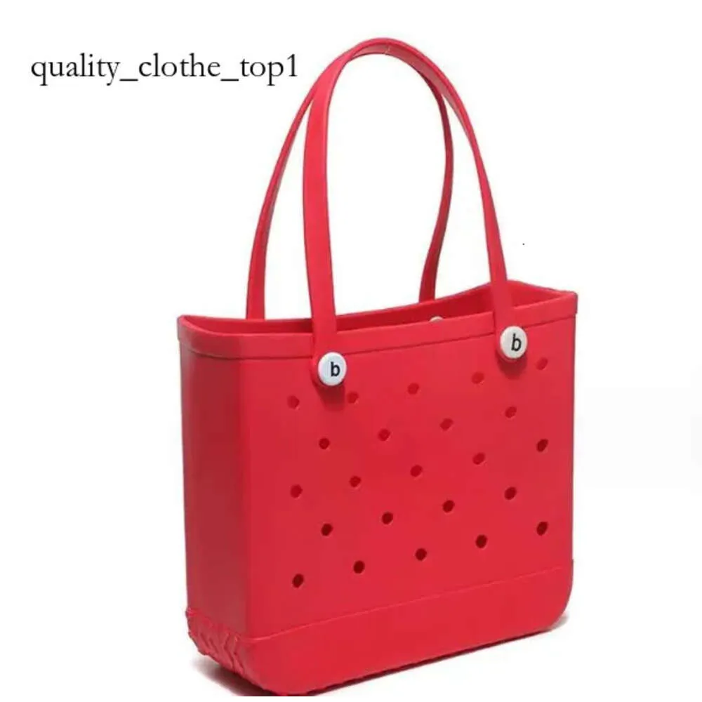 Lato Extra duży Boggs Beach Bag Eva Beach Basket Kobiet Picnic TOTE Bag Otwory Wodoodporna torebka Torebka Zakupy Wakacje Wakacje Krzyżowe torba na ramię 204