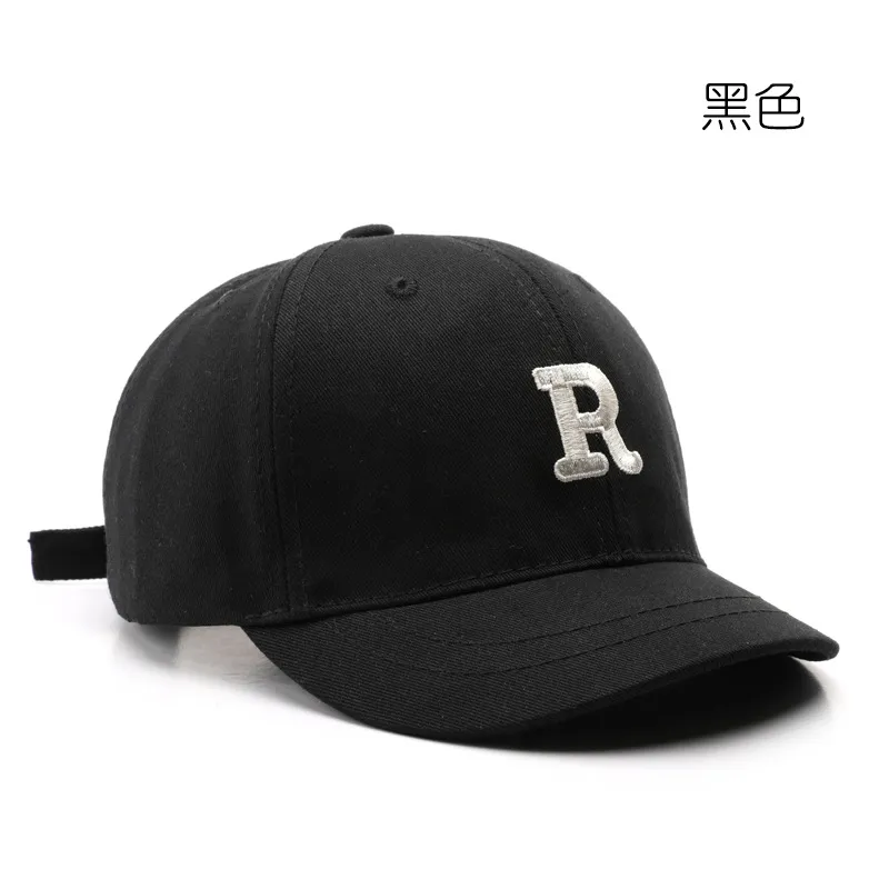 2024 Hot Sellig Football Professional Soccer Hat Female Japanese Spring and Autumn Letter Embroidery Short-Brimmed Peaked Cap Outdoor Sports