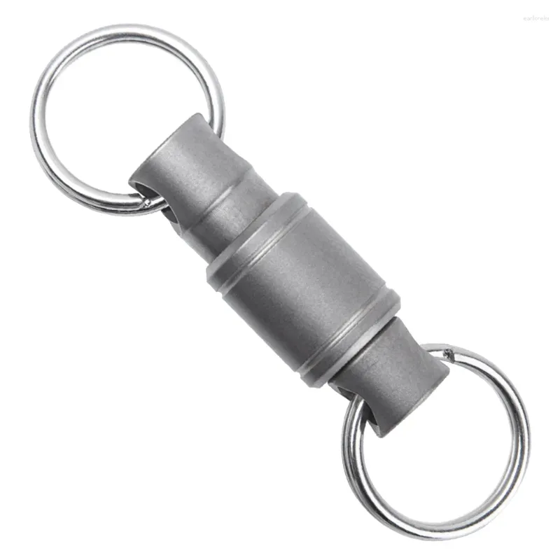 Keychains Titanium Quick Release Buckle Portable Multifunctional Outdoor Tool Waist Belt Keyring For Bag/Purse/Belt