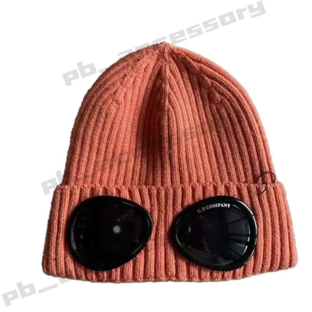 CP Şirket Şapkaları Moda Tasarımcısı Erkekler Kadın Bonnet CP Resmi Web Sitesi 1: 1 Yüksek Kaliteli Örme Şapka İnce Merino Yün Goggle Stones Island Beanie Cp Comapny 589