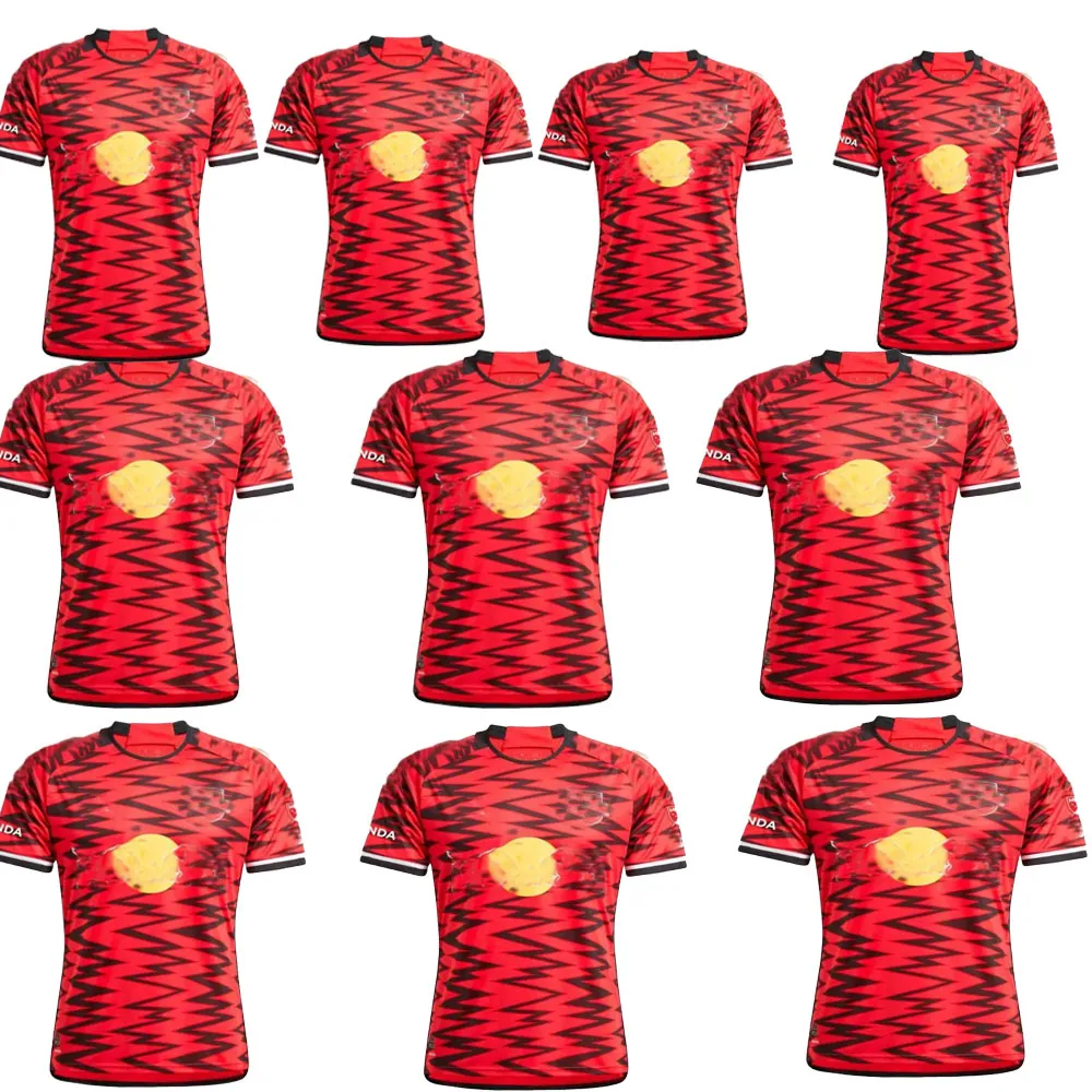Nowy Jork 2024 2025 Red piłka nożna Henry Clark Morgan Wright-Phillips Klimala Amaya wisiorek Egbo Bulls 24 25 Ritmo MLS Football Men Wersja fanowa koszula