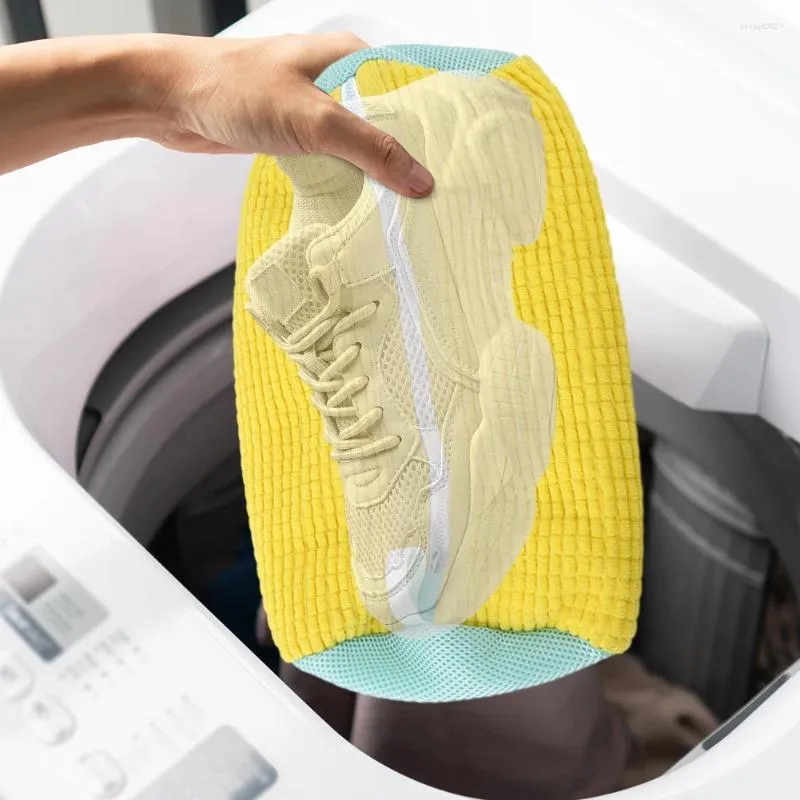 Waszakken Schoenbeschermingstas Anti-vervorming Wassen Multifunctioneel met ritssluiting voor machine