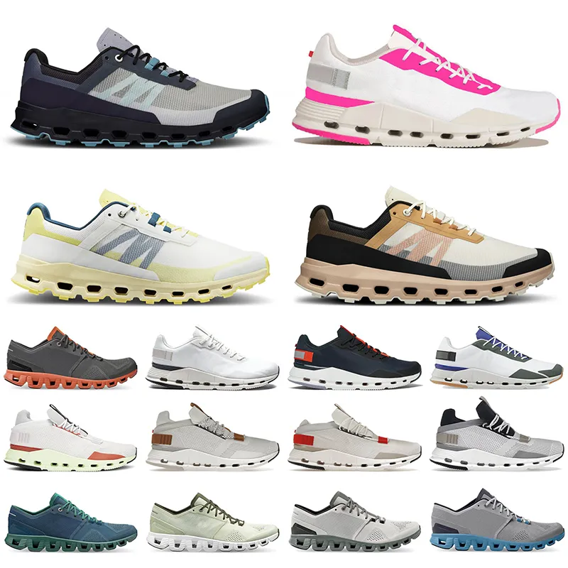 2024 On Clo Scarpe casual Scarpe da corsa Uomo Donna Alta qualità Clo Fucsia Rosa Verde Altezza crescente Attrezzatura quotidiana Walking Trainer Sneaker Taglia 36-45