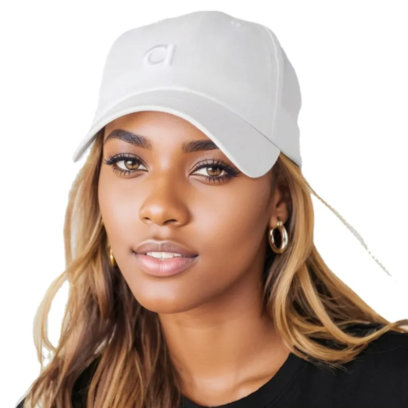 AL Yoga Off-Duty Cap Trucker Hats Baseball Cap Cotton Embroidery Hard Top Hat Male and Female European and American Trend Casual Sun Protection Sun Hat