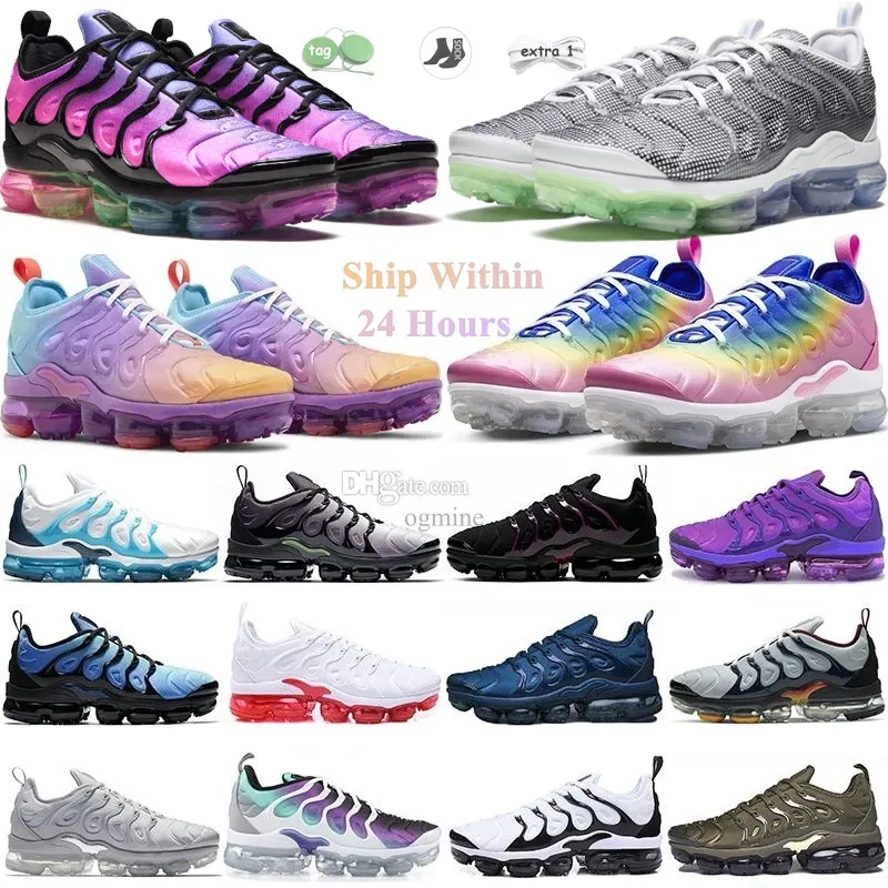 Dhgates tn Fille US 13 plus męski koszyk dłoni zielony trener dryfujący bok zapato tn donna różowy czarny scarpe Barcawaterway Baby Sneaker Atlanta Special Man TNS 36-47