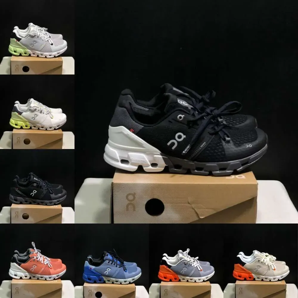 Cloudflyer 2024 Designer on cloud shoes Black White Copper Glacier Meadow Unisex Cloudventrure Space Blue Iridescent Gradient Grey Trainer Sneakers Sizes 36 45