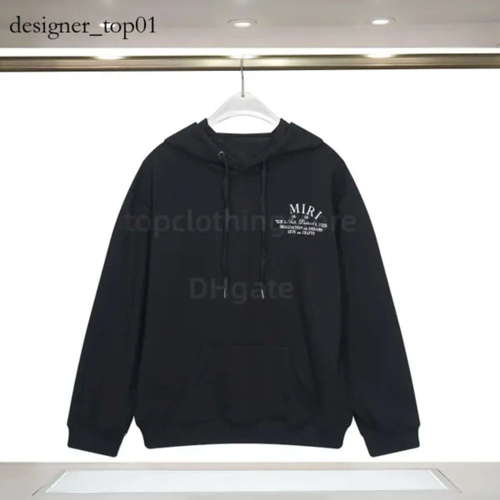 Amirs Erkek Yüksek Kaliteli Hoodie Tasarımcı Bir Miri Sweater Hoodies Pullover Sweatshirts Hip Hop Baskı Üstleri Etiketler Mektup Moda Trend Markası Amirs Hoodie 2794