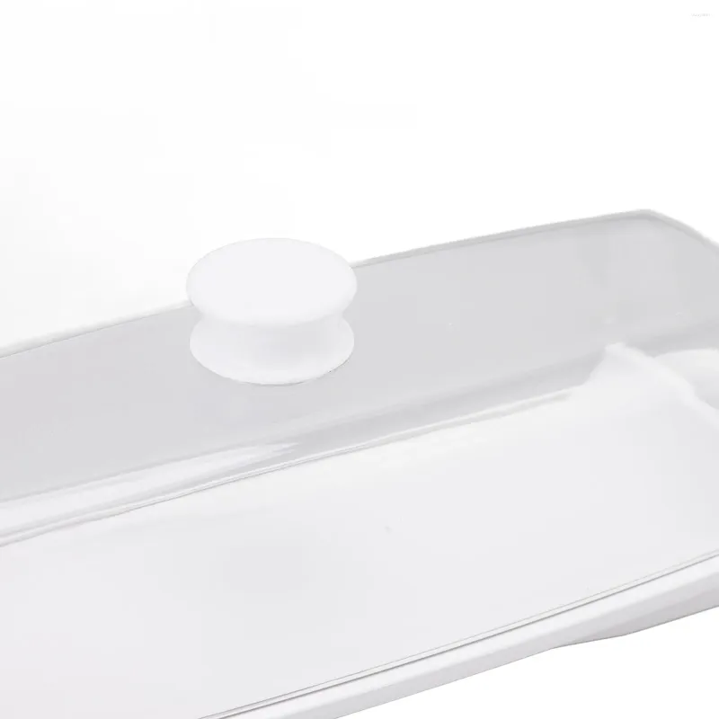 ディナーウェアチーズホルダーキッチン用のコンパクトポータブルプラスチックバターボックス