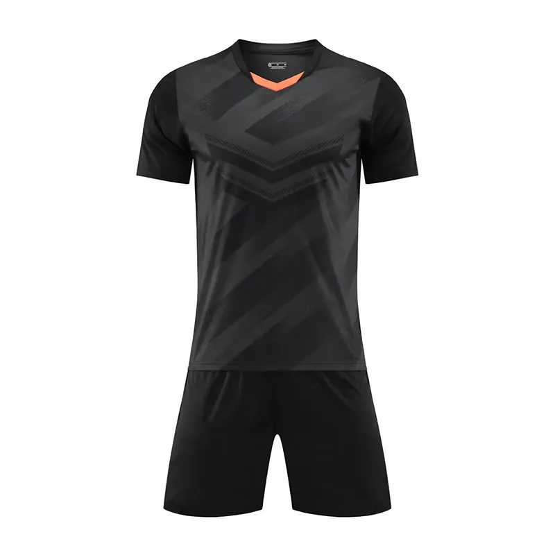 Ensemble d'uniforme de football pour adultes pour étudiants masculins, uniforme d'équipe d'entraînement de compétition sportive professionnelle, maillot à manches courtes pour enfants, personnalisation