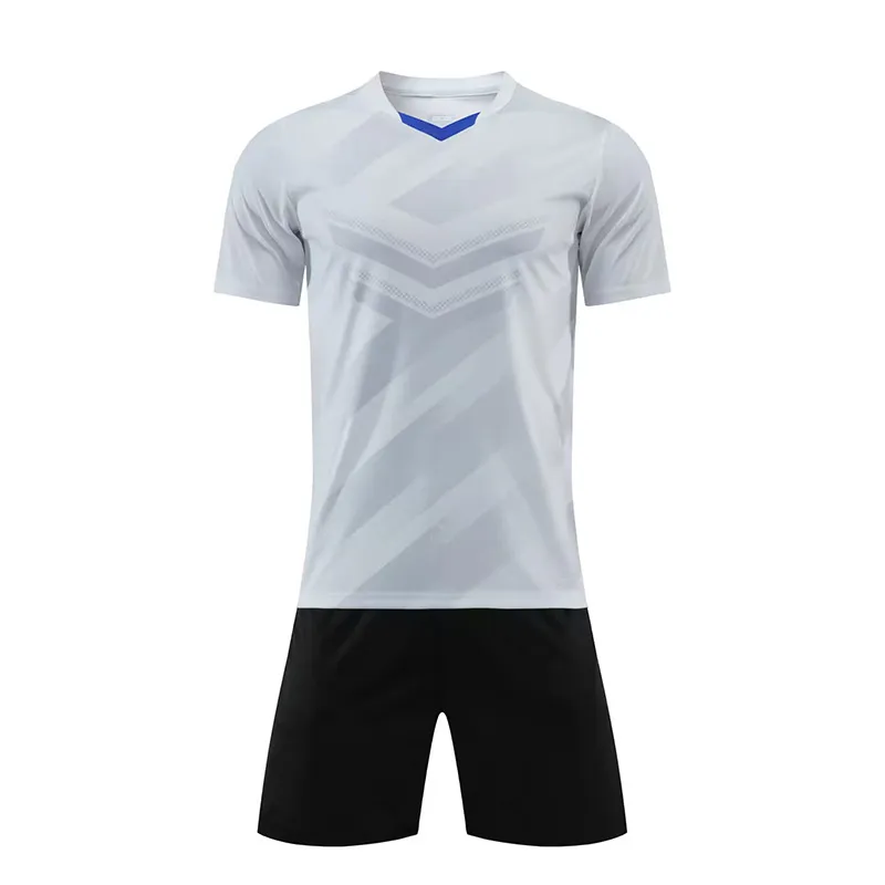 Fußball-Uniform-Set für Erwachsene für männliche Studenten, professionelle Sport-Wettkampf-Trainingsteam-Uniform, kurzärmliges Trikot für Kinder mit leichtem Brett, individuell anpassbar