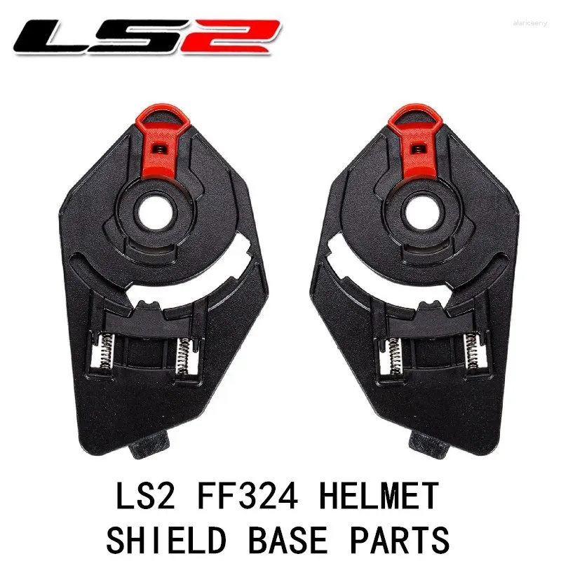 FF324 Orijinal Parçalar için Motosiklet Kaskları LS2 Kask lens tabanı 1 Çifti