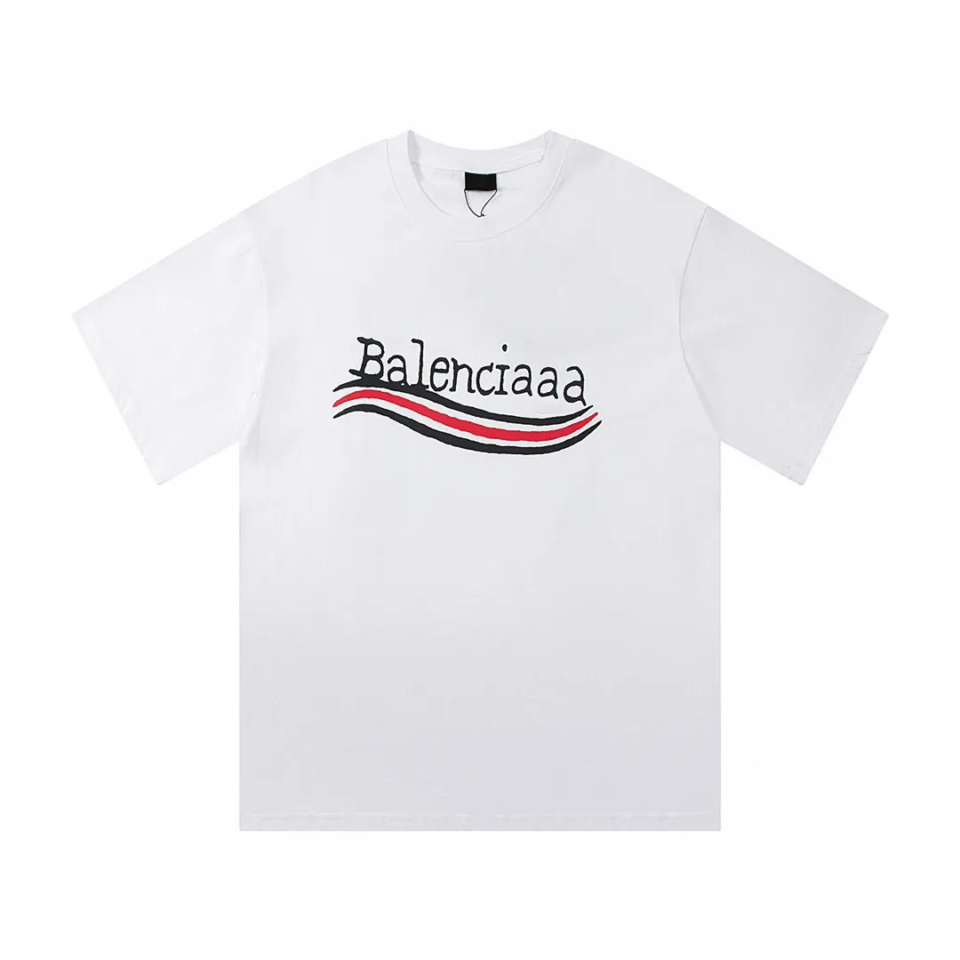 Luxury Streetwear Tee Summer Fashion Cotton T-Shirt, Designer Letter  Print, Loose Fit Unisex Paris Style